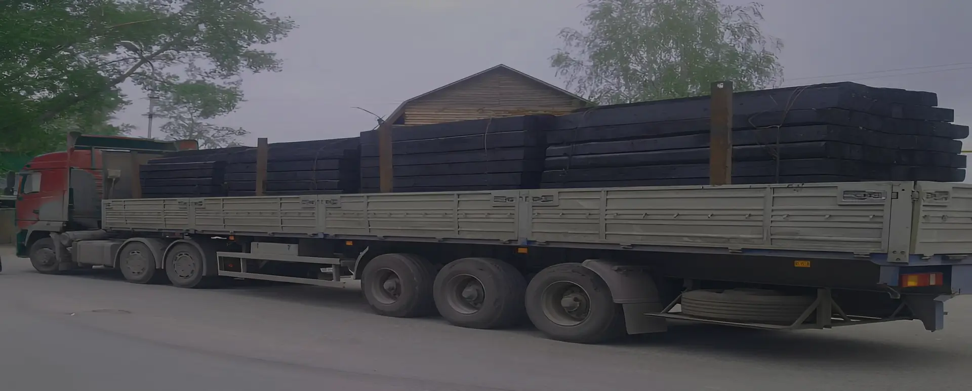 Сервис от транспортной компании по доставке шпал по России из Таганрога автотранспортом